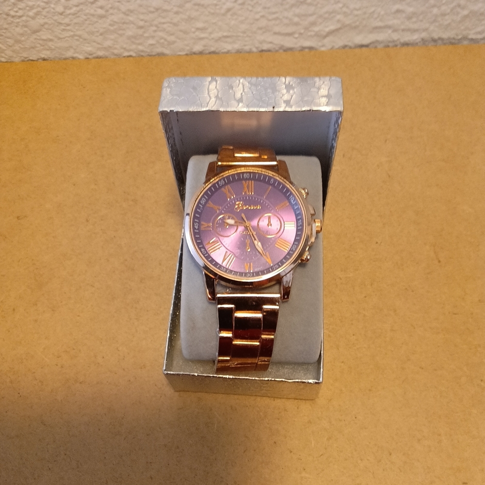 Rose Gold Men's Watch
